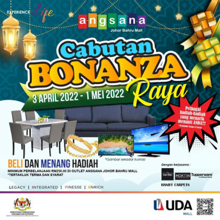 [Johor] Cabutan Bonanza Raya @Angsana Johor Bahru Mall.