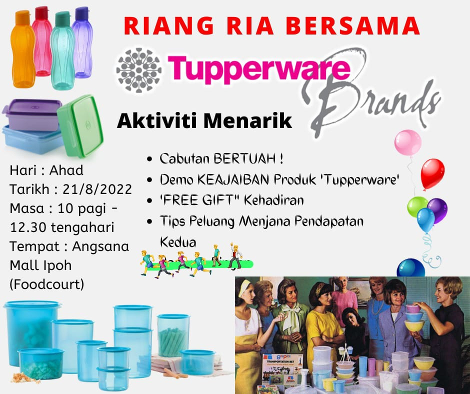 [Perak] Riang Ria Bersama Tupperware di Angsana Ipoh Mall